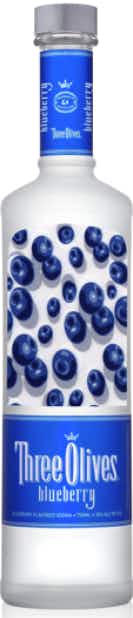Three Olives Blueberry Vodka 1L