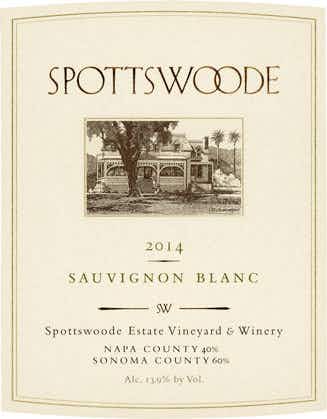 Spottswoode Sauvignon Blanc 2014