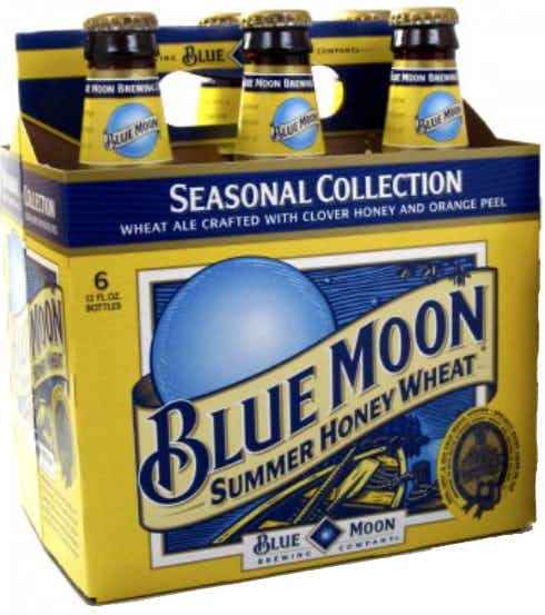 Blue Moon Brewing Company Summer Honey Wheat 6 pack 12oz