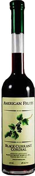Black Dirt Distillery American Fruits Black Currant Cordial 375ml