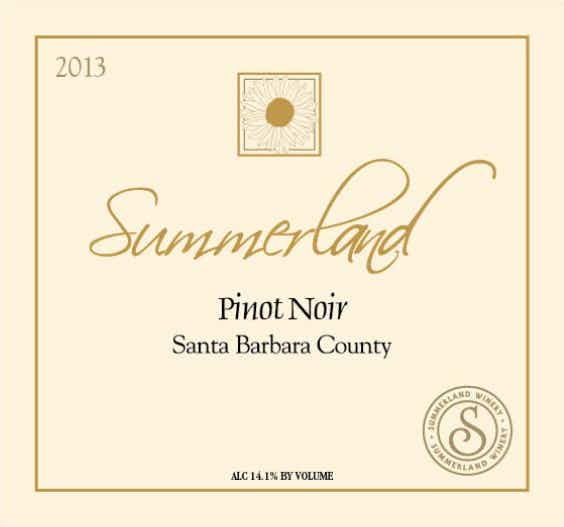 Summerland Santa Barbara County Pinot Noir 2013 375ml