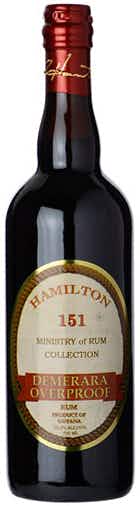Hamilton Demerara Overproof 151 Rum