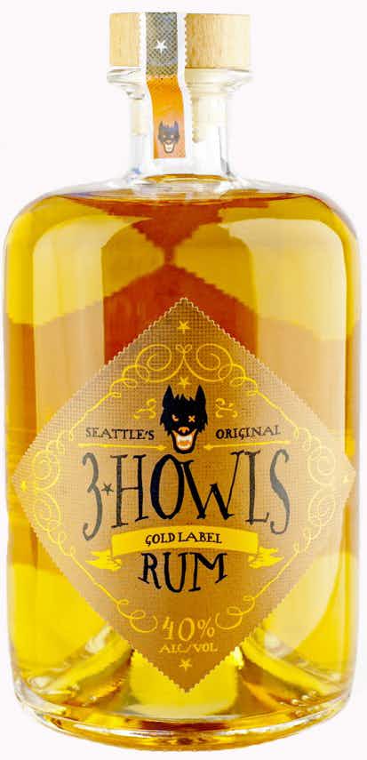 3 Howls Distillery Gold Rum