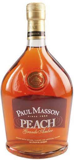Paul Masson Grande Amber Peach Brandy 1.75L