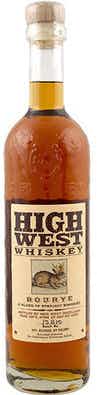 High West Distillery Bourye