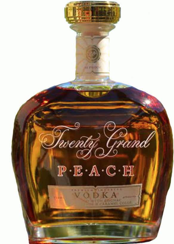 Twenty Grand Peach Vodka Infused With Cognac