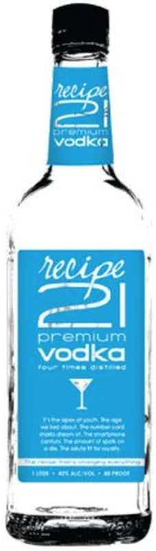 Recipe 21 Premium Vodka 375ml