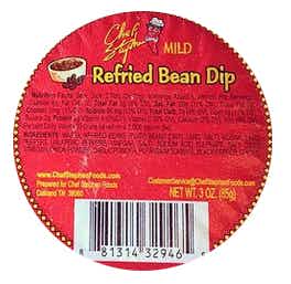 Chef Stephen Refried Bean Dip Bottle