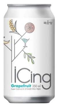 iCing Grapefruit Sparkling Rice Brew 250ml Bottle