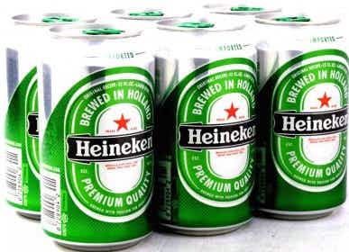Heineken Lager 6 pack 12oz Can