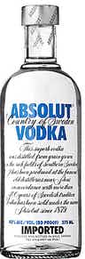 Absolut Vodka 80 Proof 375ml