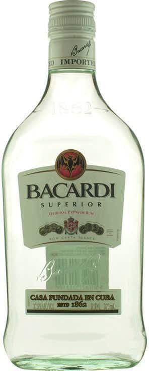 Bacardi Superior Light Rum 375ml