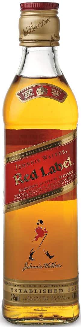 Johnnie Walker Red Label Blended Scotch Whisky 375ml