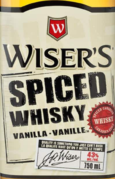 Wiser's Spiced Vanilla Canadian Whisky 375ml