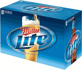 Miller Lite 18 pack 12oz