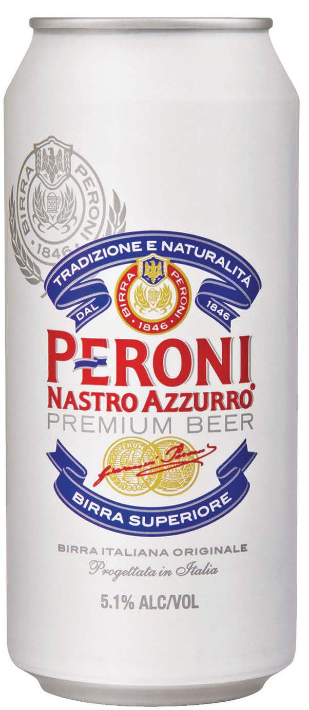 Peroni Nastro Azzuro Lager 6 pack 12oz Can