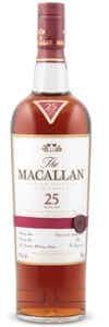 Macallan Sherry Oak Single Malt Scotch Whisky 25 year old