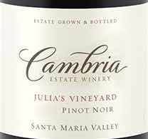 Cambria Julia's Vineyard Pinot Noir 2013