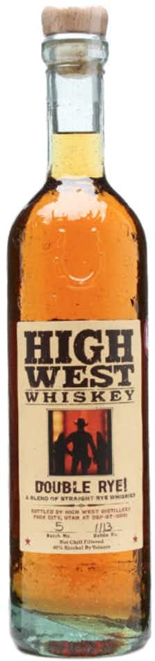 High West Distillery Double Rye!
