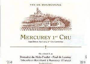Domaine du Meix-Foulot Mercurey 1er Cru