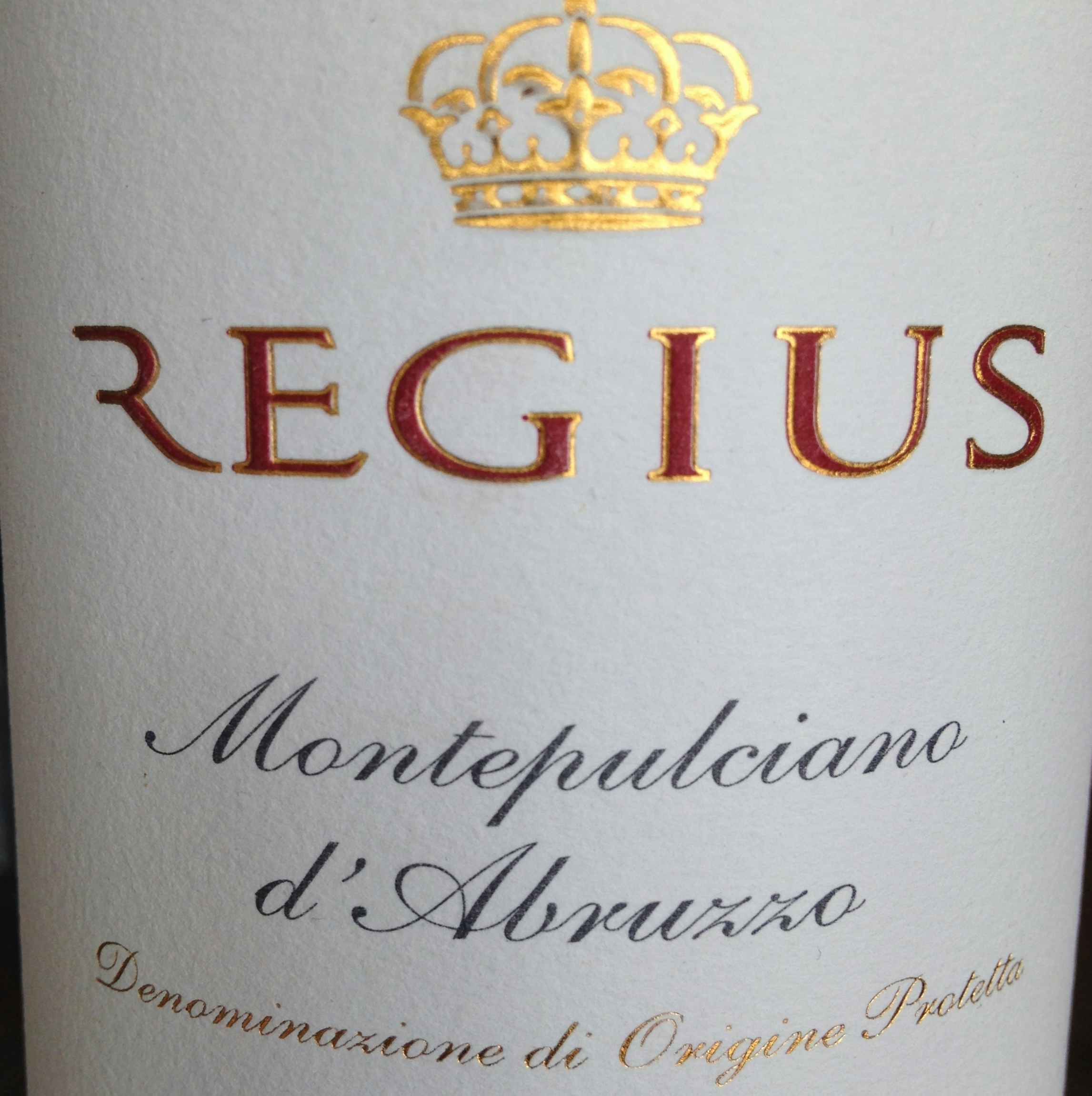 Masseria Coste di Brenta Regius Montepulciano D'Abruzzo Riserva 2007