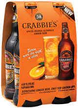 Crabbies Spiced Orange Alcoholic Ginger Beer 4 pack 11oz