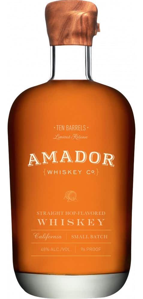 Amador Whiskey Company Ten Barrels Straight Hop Flavored Whiskey