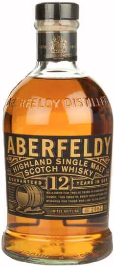 Aberfeldy Single Highland Malt Scotch Whisky 12 year old
