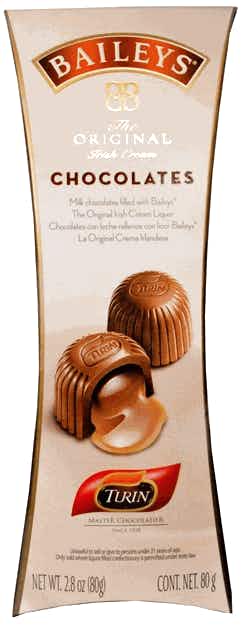 Turin Bailey's Filled Chocolates 8 pack 80 g Box