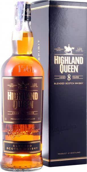 Highland Queen Blended Scotch Whisky 8 year old