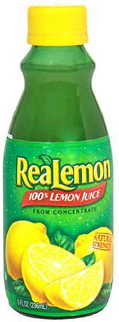 ReaLemon Lemon Juice 8oz Plastic Bottle