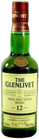 The Glenlivet Single Malt Scotch Whisky 12 year old 375ml