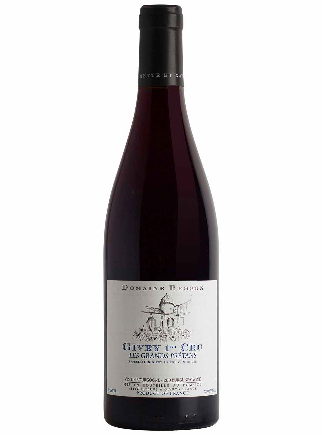 Domaine Besson Givry Les Grands Prétans 2016