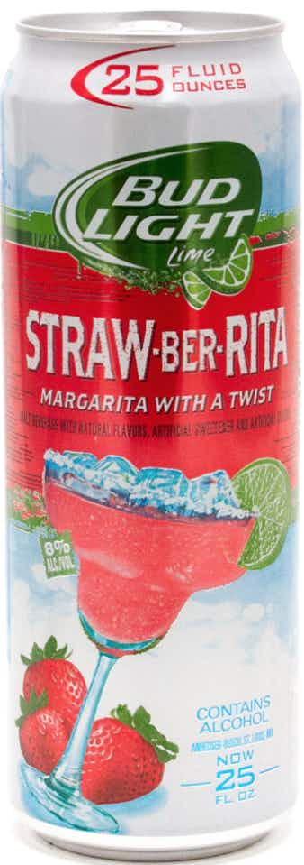 Budweiser Bud Light Lime Straw-Ber-Rita 25oz