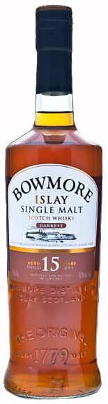 Bowmore Distillery Darkest Single Malt Scotch Whisky 15 year old