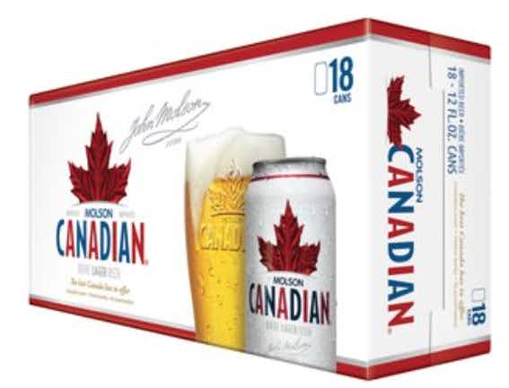 Molson Canadian 12 pack 12oz Can