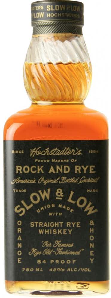 Hochstadter's Slow & Low Rock & Rye Straight Rye Whiskey