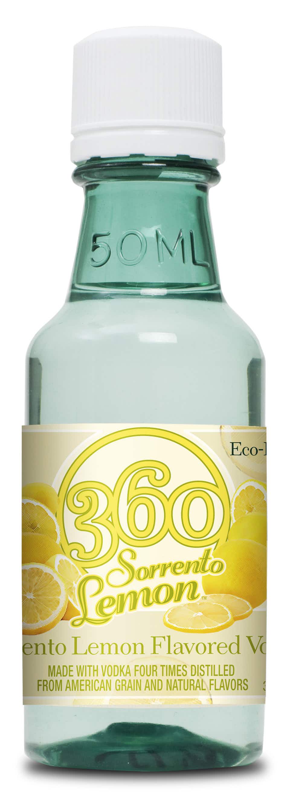 360 Vodka Sorrento Lemon Vodka 50ml