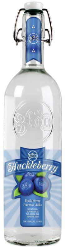 360 Vodka Huckleberry Vodka 50ml