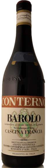 Giacomo Conterno Barolo Cascina Francia 2011