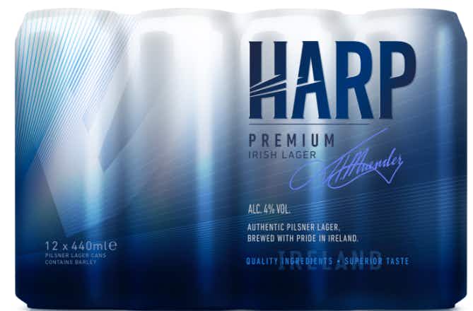 Harp Lager 12 pack 12oz