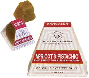 Valley Produce Company Apricot & Pistachio Pyramid 50ml