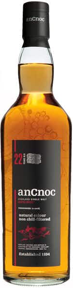 anCnoc Highland Single Malt Scotch Whisky 22 year old