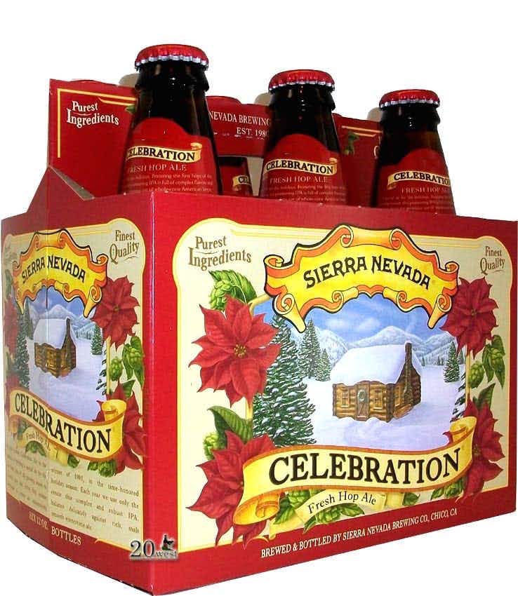Sierra Nevada Celebration Fresh Hop Ale 6 pack 12oz