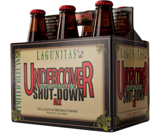 Lagunitas Undercover Investigation Shut-Down Ale 6 pack 12oz Bottle