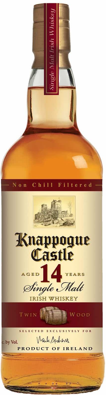 Knappogue Castle Twin Wood Irish Whiskey 14 year old