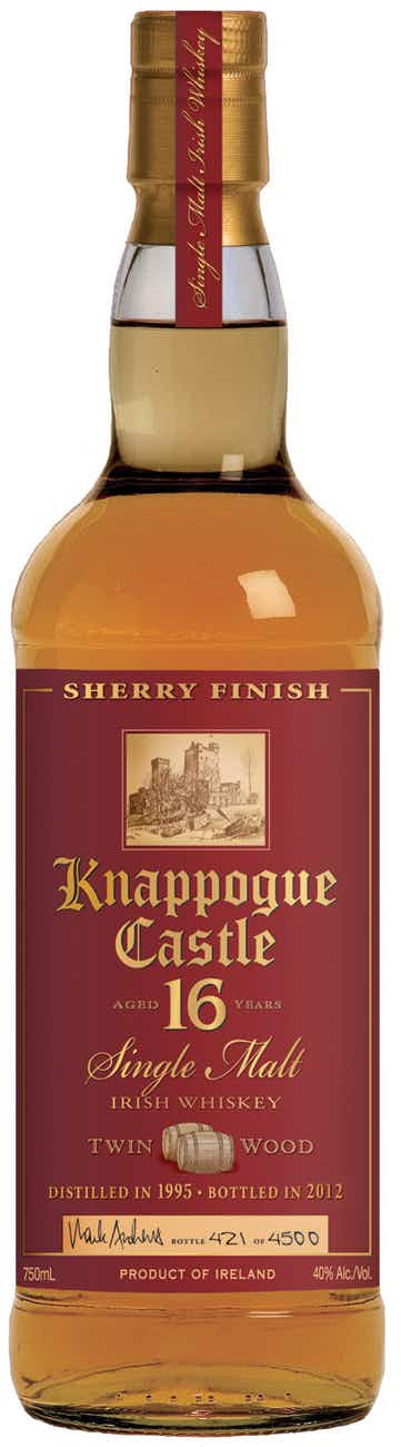 Knappogue Castle Twin Wood Irish Whiskey 16 year old