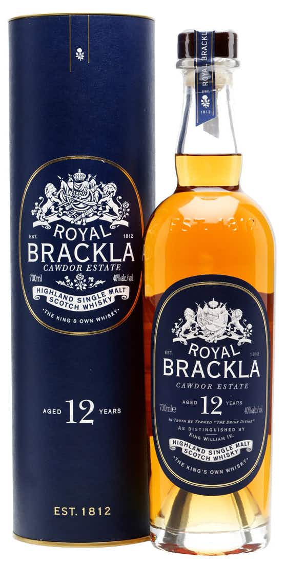 Royal Brackla Single Highland Malt Scotch Whisky 12 year old