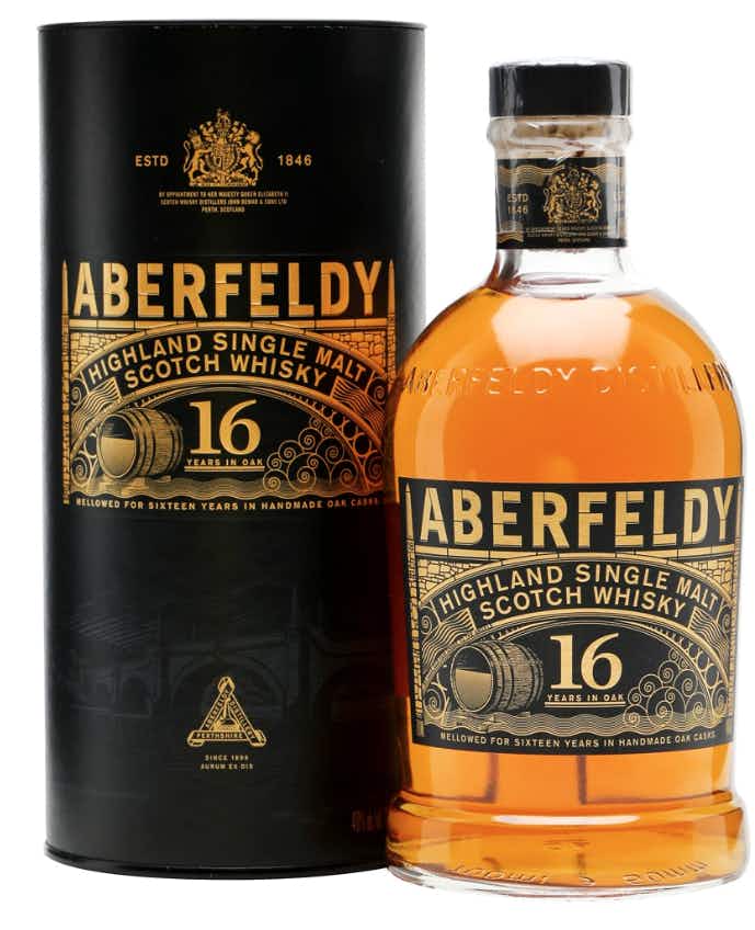 Aberfeldy Single Highland Malt Scotch Whisky 16 year old