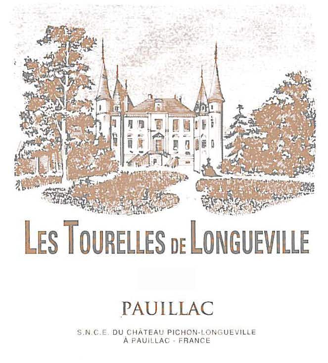 Les Tourelles de Longueville Pauillac 2014